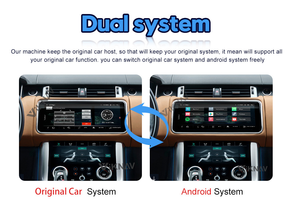Range Rover Vogue L405 Android Head Unit Car Navigation System