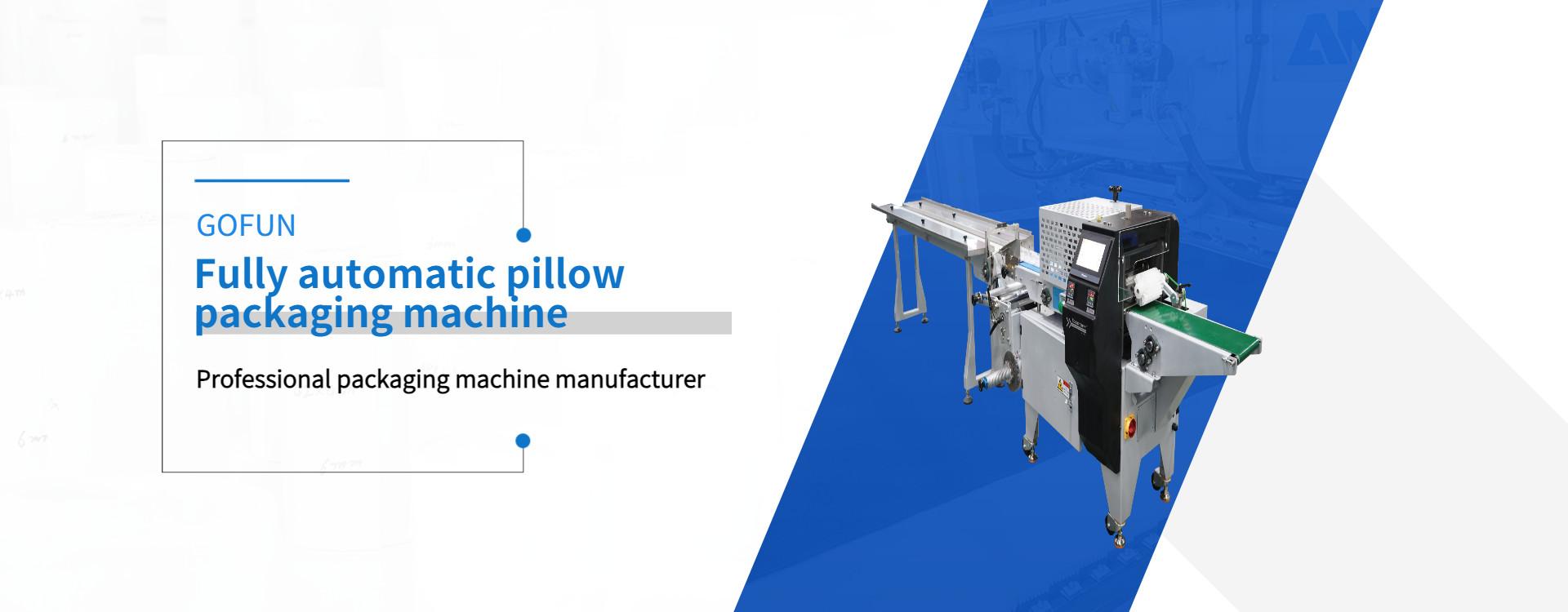 Automatic Mango Dried Pillow Packaging Machine Bread Cake Flow Pack Machine