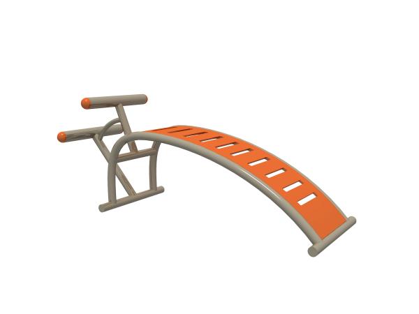 Good Quality Popular Single Seat Sit-up Outdoor Fitness Equipment for Sit-ups HD