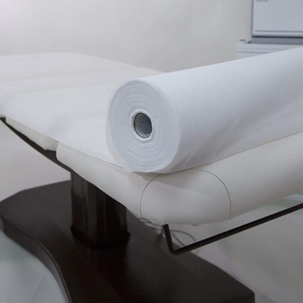 Quality Disposable SMS Waterproof Bed Cover Single Layer Non Woven White Spa Massage Disposable Bed Sheet for sale