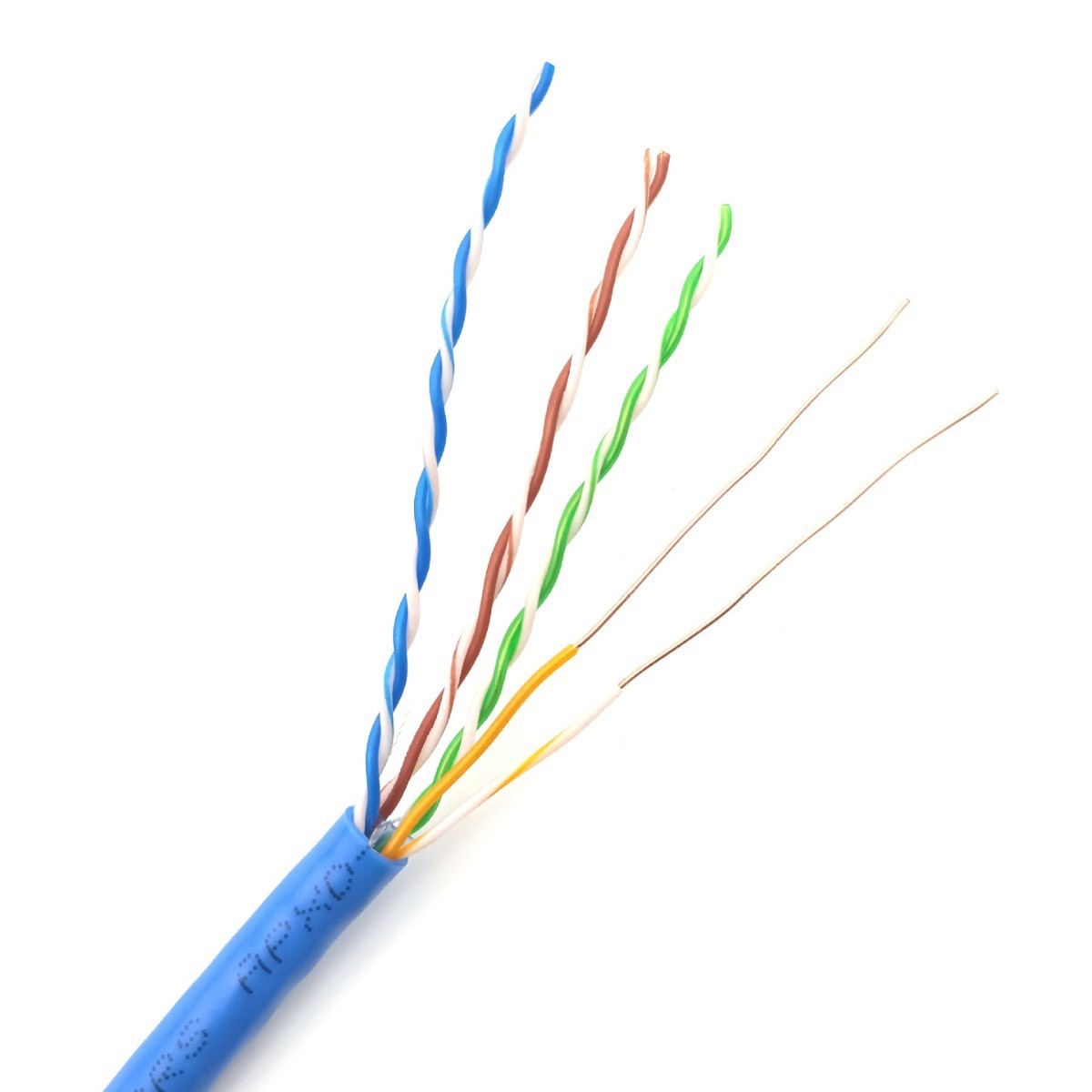 CAT5E CAT6 Network Cable UTP 24AWG Copper Conductor for Ethernet ports data transmission