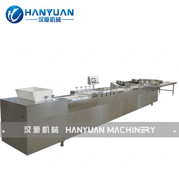 80kW PLC Rice Bar Production Line 200kg/H-300kg/H Rice Puff Machine