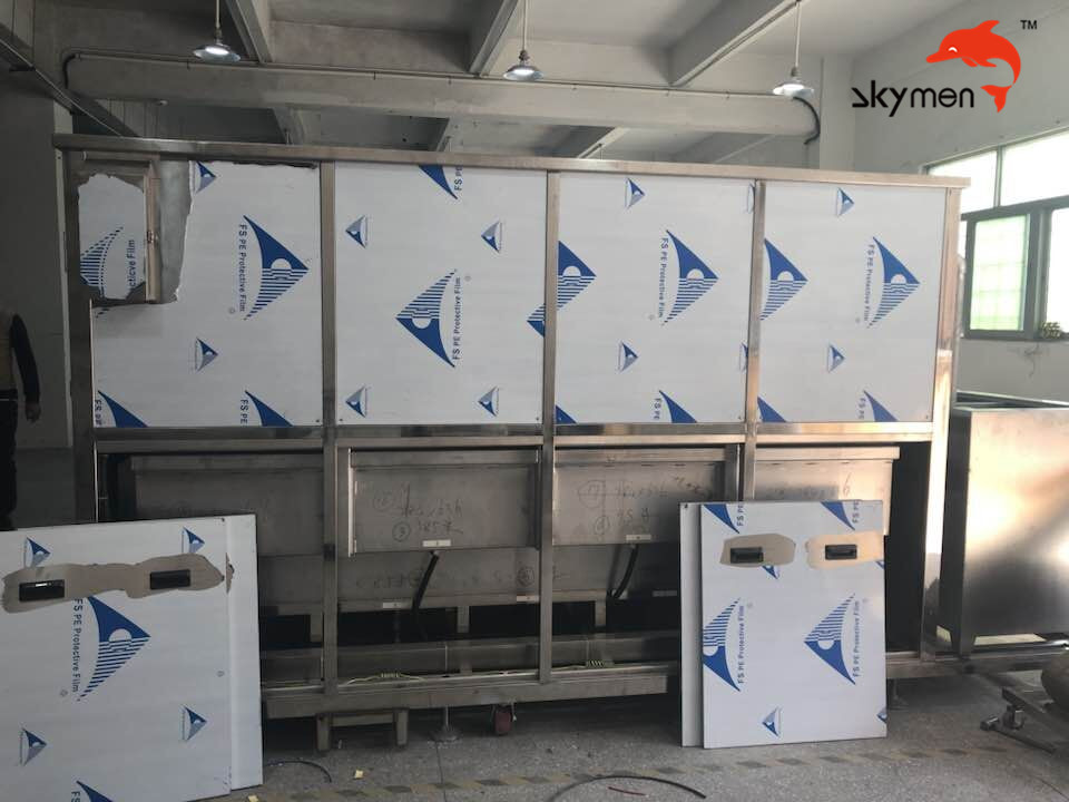 4500L Ultrasonic Washing Machine FCC For Graphite Crucible