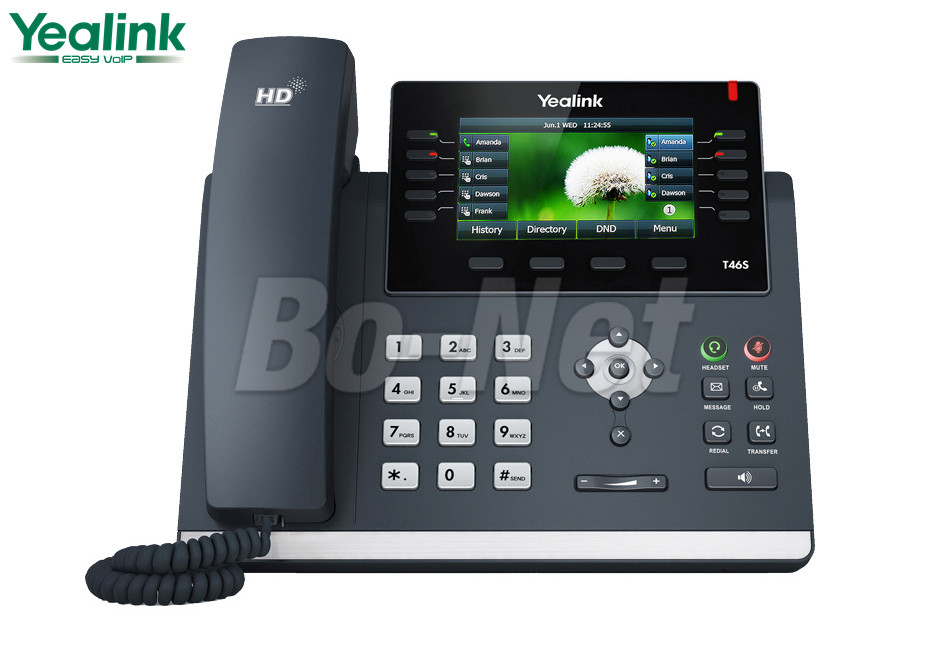 Conference Office Video Cisco IP Phone Colorful Screen Yealink SIP-T46S SIP-T46G