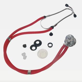 Black, Gray, Red Sprague Rappaport Professional Zinc Alloy Stethoscope For