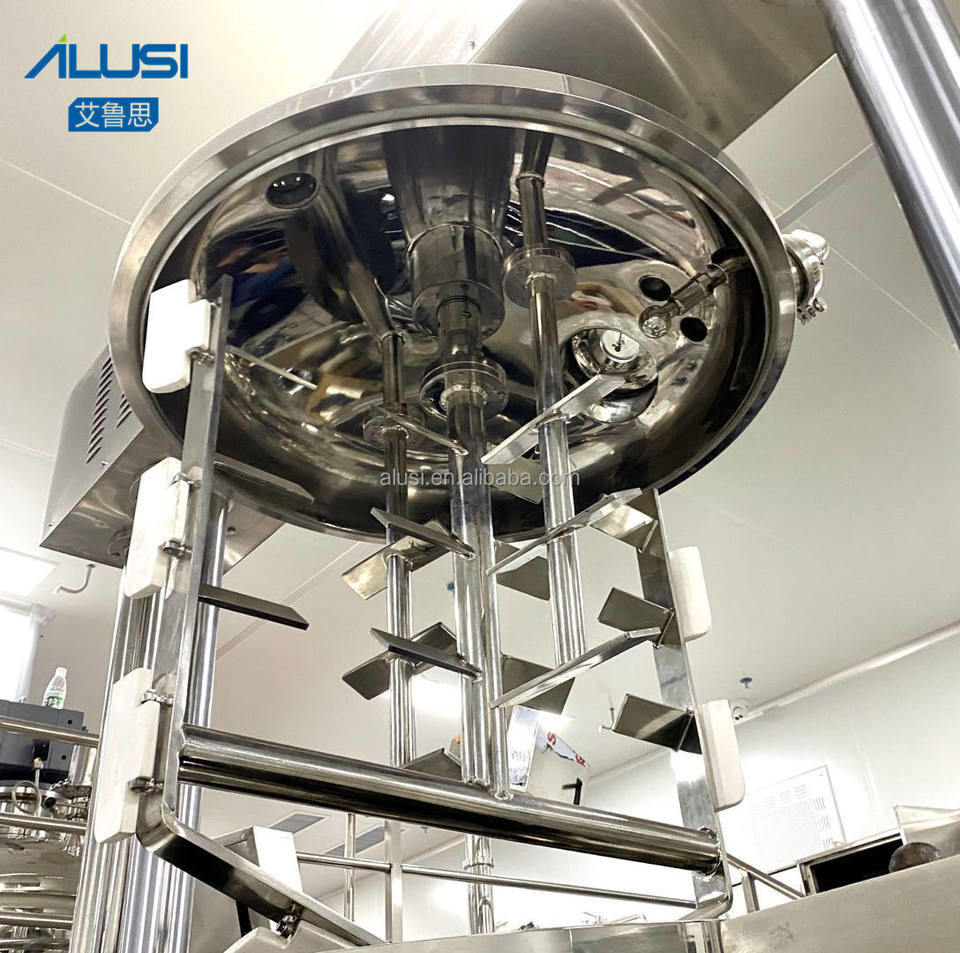 100L Vacuum Emulsifier Mixer Chemical Machinery Paint Mixing Machines