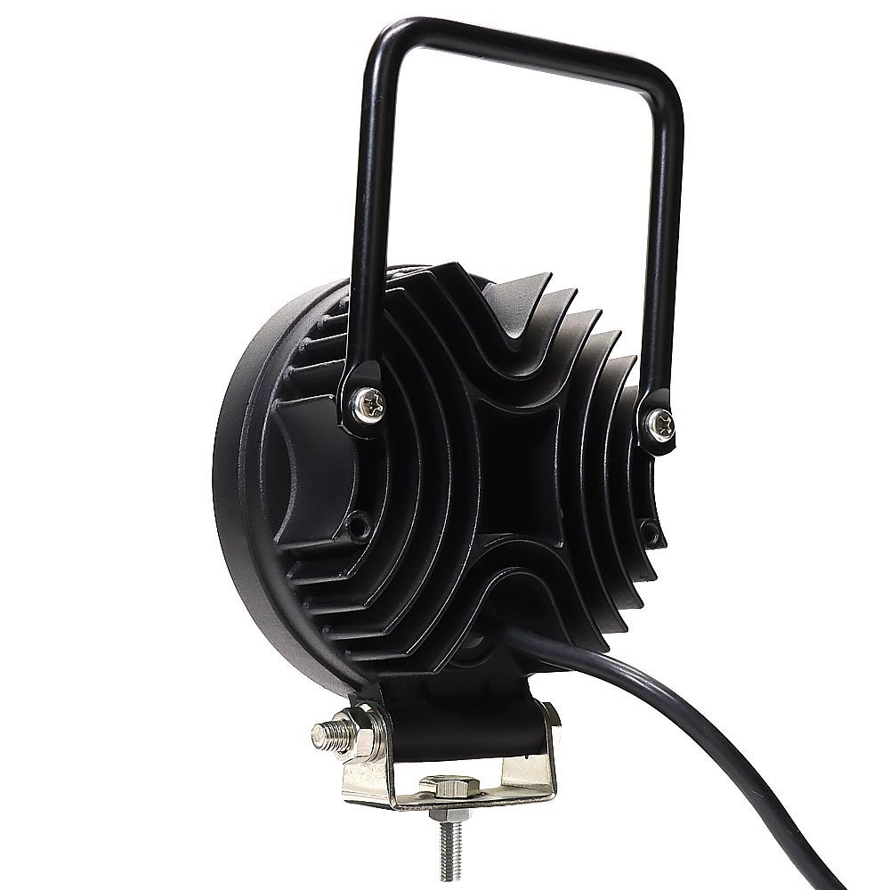 4 Inch 27W Round Portable LED Work Light Spot Magnetic Base 12V 24V
