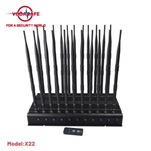 6GHz 22 Antennas 46Watts GSM 5G Jammer Signal Isolator