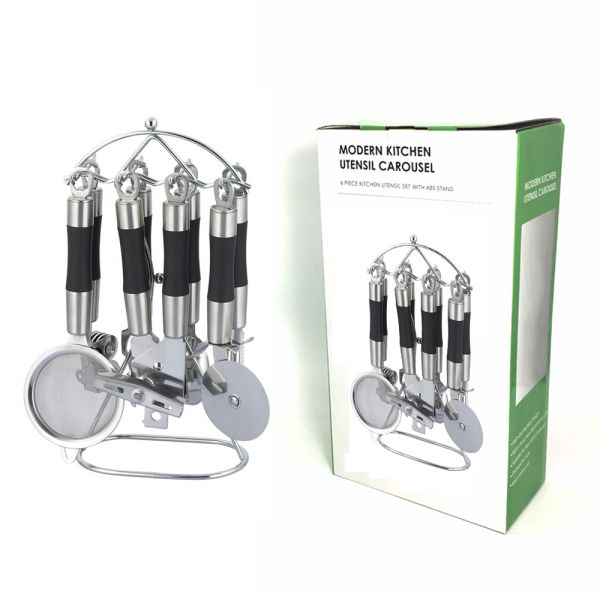 Stainless Steel Hand Tools Set for Home Kitchen Sustainable and Smart Cooking Gadgets