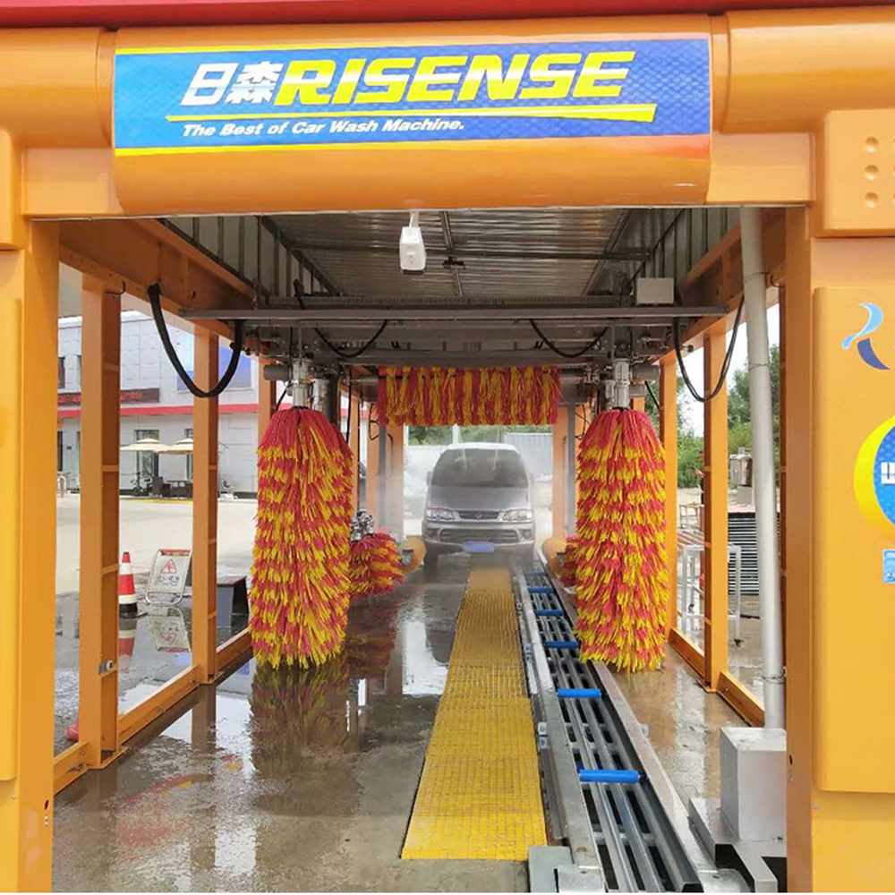 Customizable Painting Logo Design Automatic Car Wash Machine For Commercial
