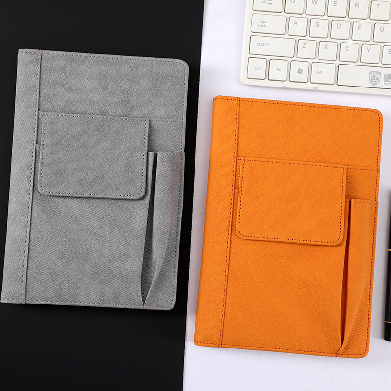 A5 Notebook Office Notepad with 44 Sheets Inner Pages Imitation Cloth PU Leather Cover