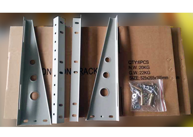 Triangle Shape Folding AC Outdoor Bracket Stainless Steel ODM