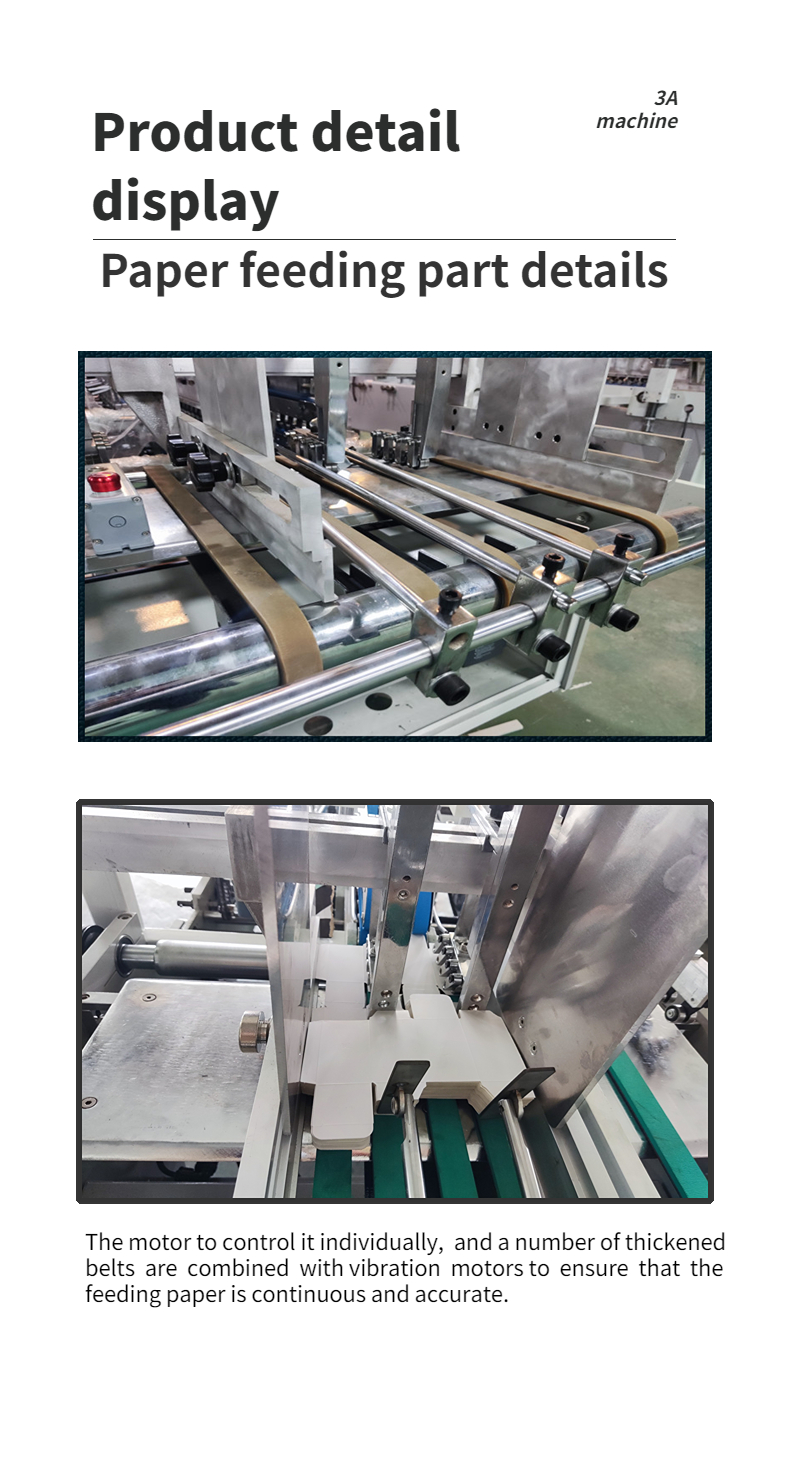 CQT 900YG-2 Pre-Folded Bottom Lock Corrugated Cardboard Box Making Machine Folder Gluer