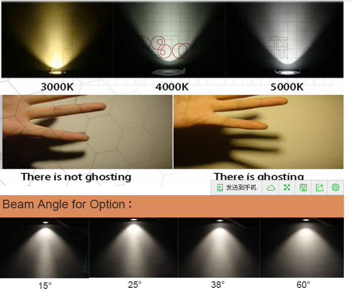 warm white latest model high quality indoor light led track light Light Source: LED