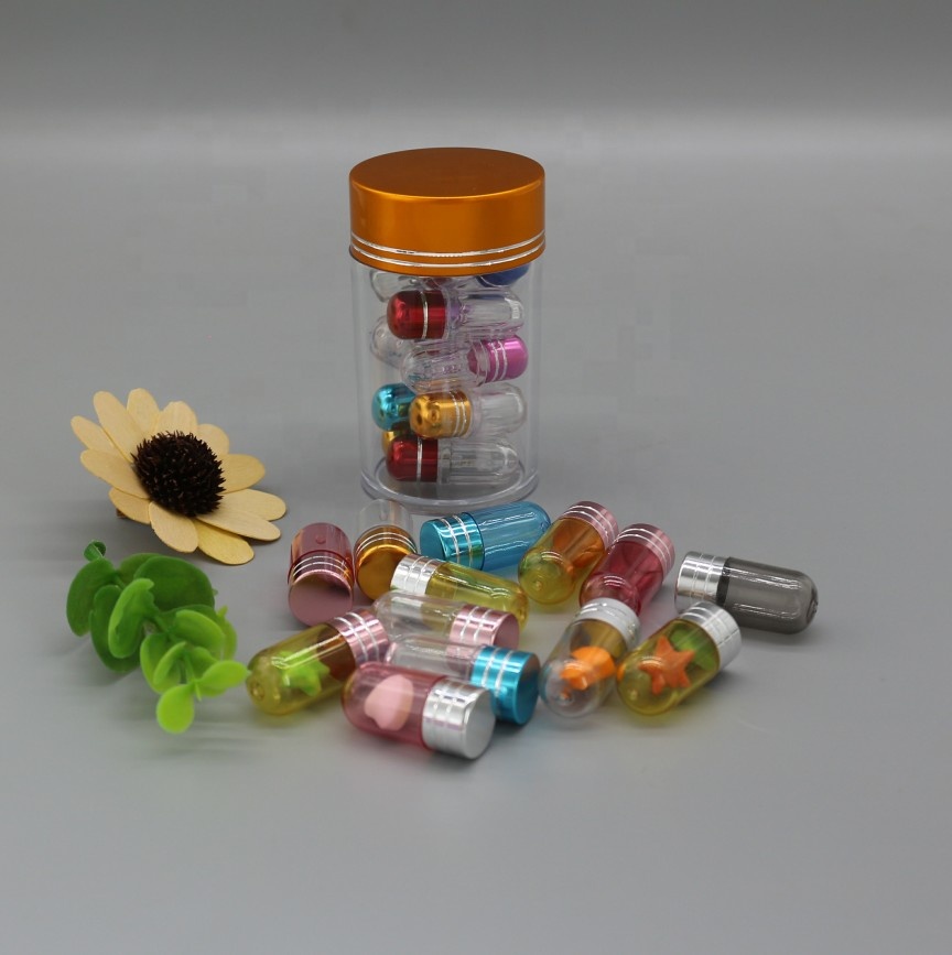 ODM 15mm Empty Capsule Shells Bottle With Plastic Blisters