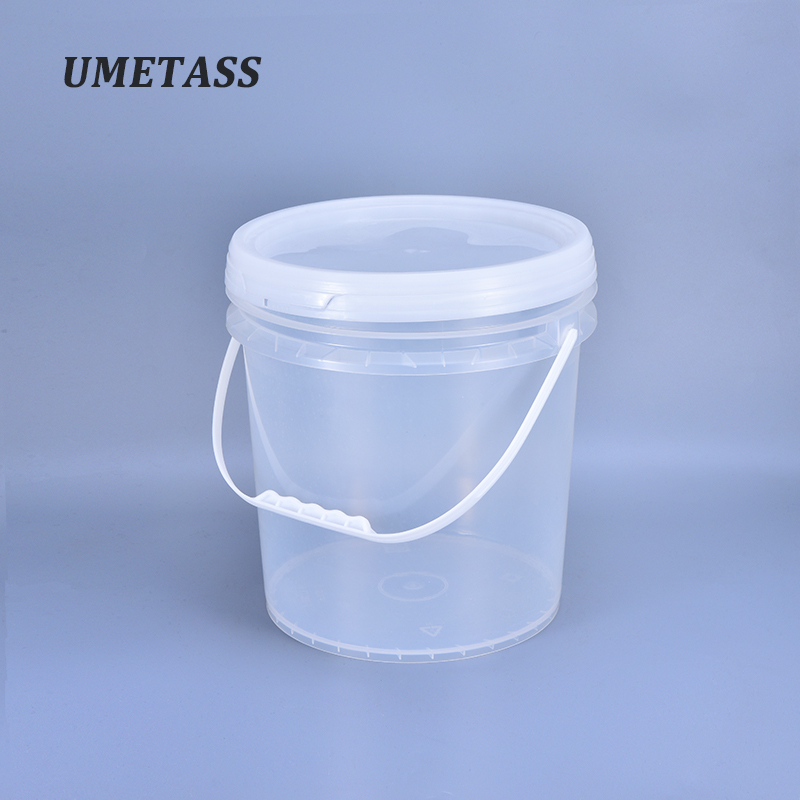 10L Food Grade Plastic Bucket for Ice Cream Biscuit Oil Durable and Tamper Evident