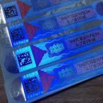 Custom Scratch Off Label Security Hologram Sticker High-Tech