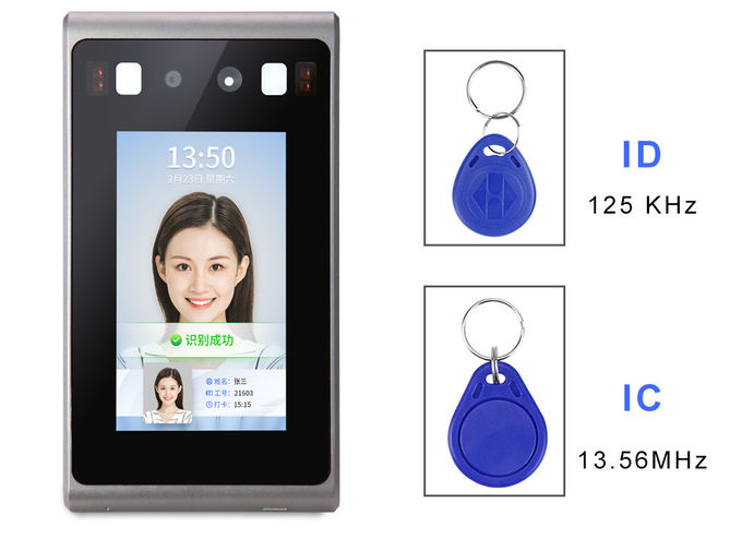 4.3 Inch WiFi Face Recognition Terminal Biometric Time Attendance Machine