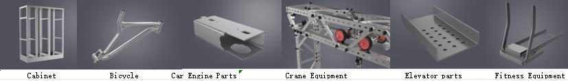 Precision Square Tube Cutting Machine for 45 Degree Cutting Angle and 45mm Tailings Length at 50Hz Frequency