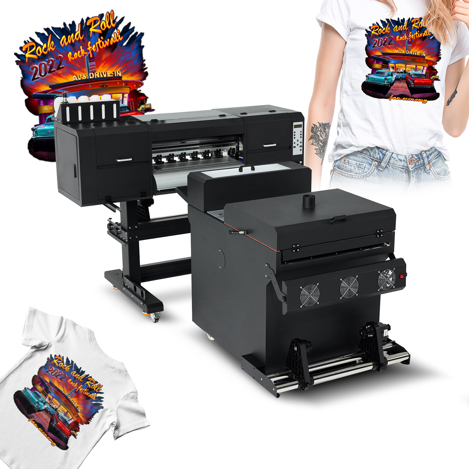Speed A1 DTF Printer Printing Speed Up To 8-12 Sqm/hr 60cm Print Width For Printing