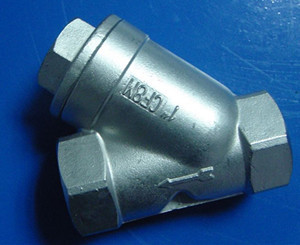 SS316 Y Strainer Filter Valve,NPT End Y strainer,DN10-DN100 Threaded Y strainer