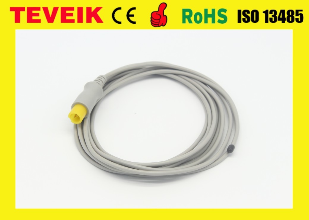 Compatible Reusable Mindray 0011-30-90432 Adult Recta Temperature Probe for Patient monitor