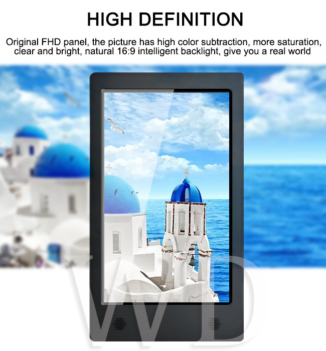 32" ROHS Approval Wall Mounted Digital Signage Easy To Install