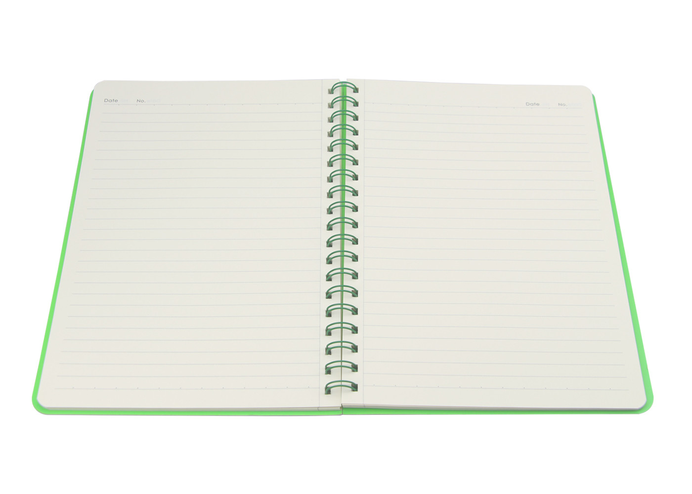 Promotional Spiral Bound Book Printing Double Metal Decoration 8"X10"
