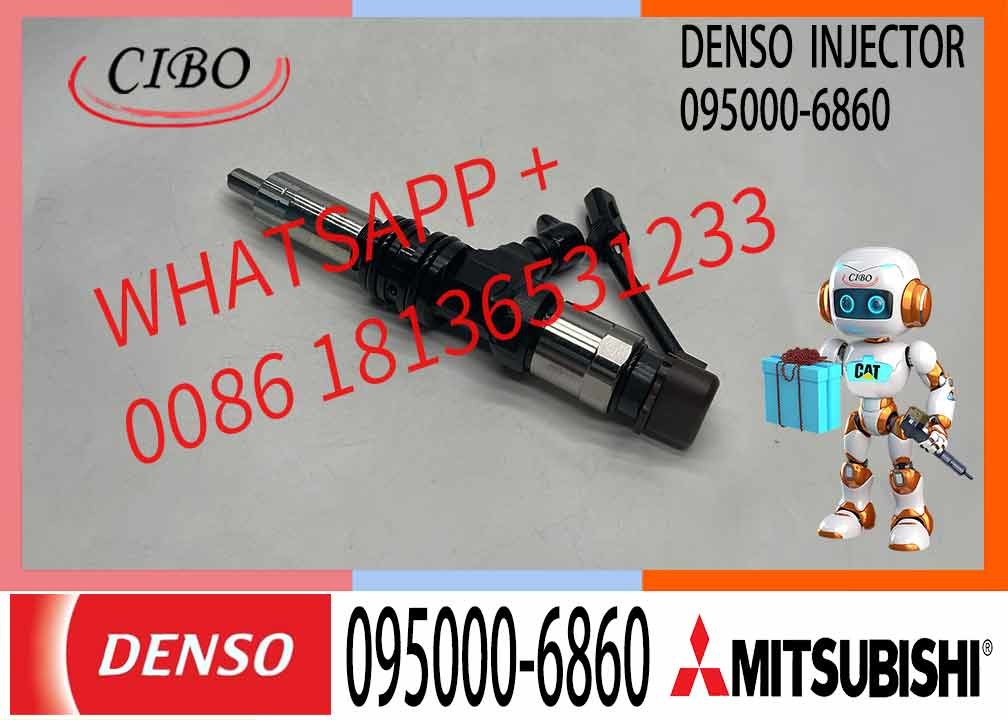 High Quality Diesel Common Rail Fuel Injector 095000-6860 095000-6861 ME304627 ME307086 For MITSUBISHI 6 MITSUBISHI FH