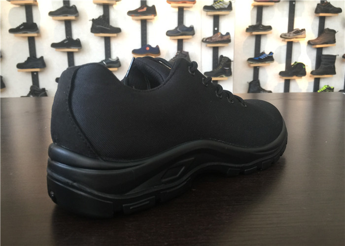 High Abrasion Resistance Men Work Boots / Rubber Safety Shoes Steel Toe