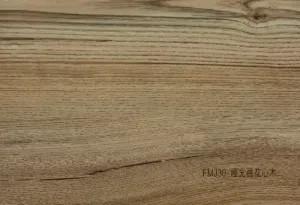 China Wood Grain PVC Laminated Stainless Steel Decorative Sheet For Kitchen Decoration on sale