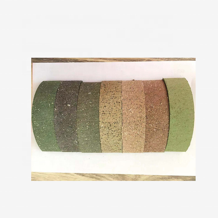 Non Asbestos Material Friction Brake Linings Low Metallic Optional Color