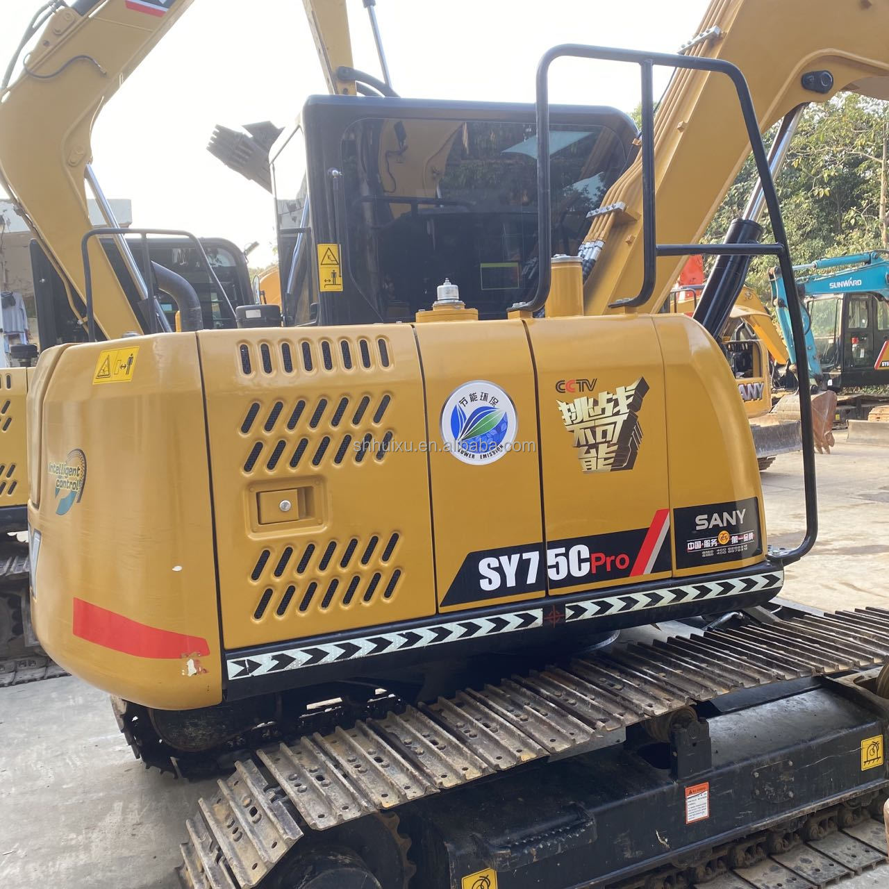 used mideum size excavator used sany 75c/secodn hand sany 75c on sale