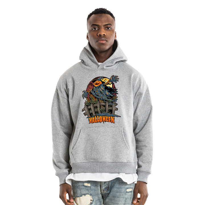 Anti - Pill Winter Fleece Cotton Pullover Hoodie Embroidery Knit