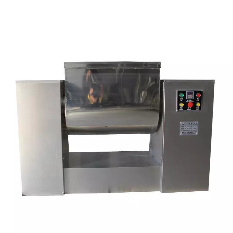 horizontal industrial food chemical blending machine pharmaceutical dough slot Ribbon powder mixer mixing machine