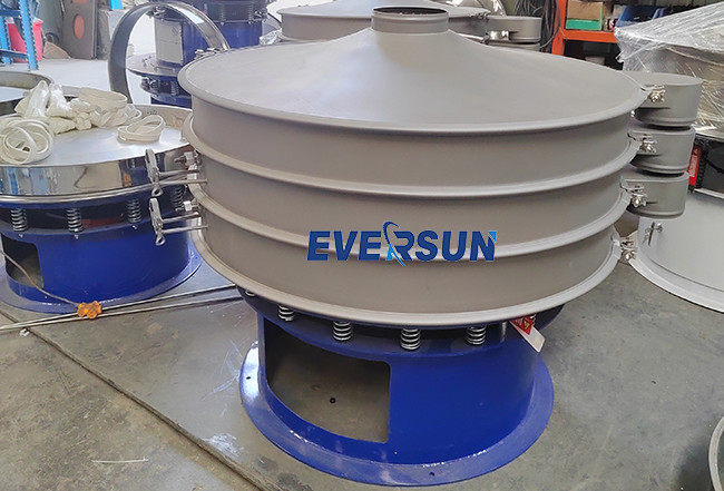 Automatic Sieving Machine Rotary Vibrating Screen For Screening Wheat Flour