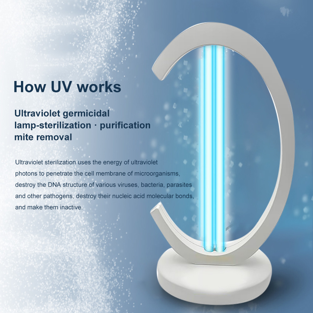 38W Ultraviolet Radiation Lamp Disinfection Sterilization Light DL-GDDC-38W