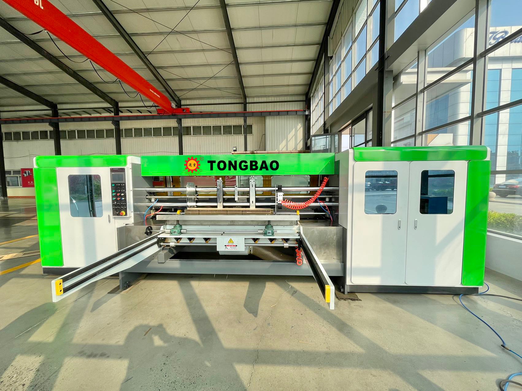 Flexible and Versatile Cardboard Digital Scanning Printer for Corrugated Box Production