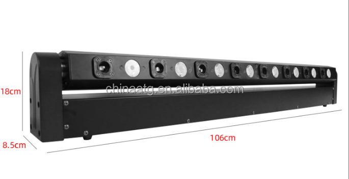 RGBW Rgb Pl Moving Head Light IP33 Ra80 For DJ Disco Night Club Event Stage