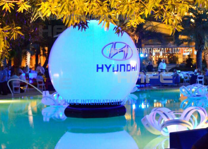 Pearl Event Space Lighting Inflatable Lights For Halogen LED HMI / Metal Halide Lamps