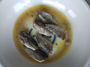 Buy cheap Delicious Natural Canned Fish Sardines In Vegetable Oil 125g Net Weight product