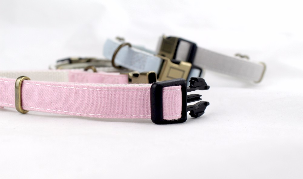 Colorful Walking Safety Luxury Dog Collars , New Style Adjustable Dog Collar