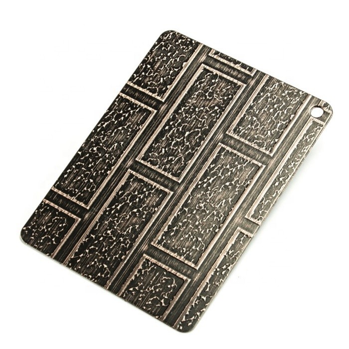 High Temperature Resistant Stainless Steel Sheet 3.0mm Indoor Wall Decoration