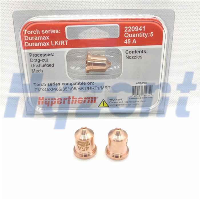 Hypertherm Duramax 220941 45a Laser Cutter Nozzle