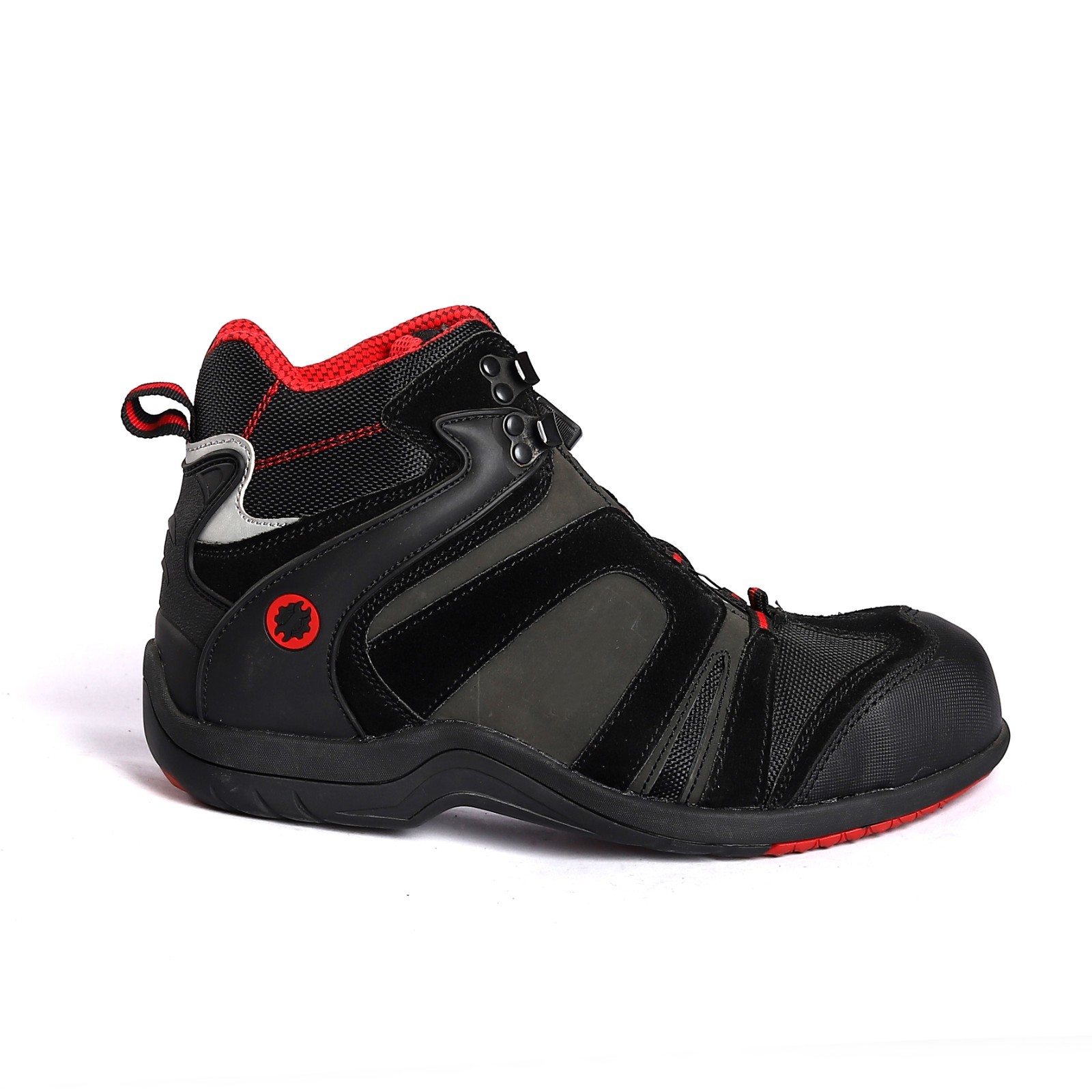 Work Boots/Rubber EVA Outsole/Steel Toe And Steel Plate/Nylon Fabric Gusset/For Men Women