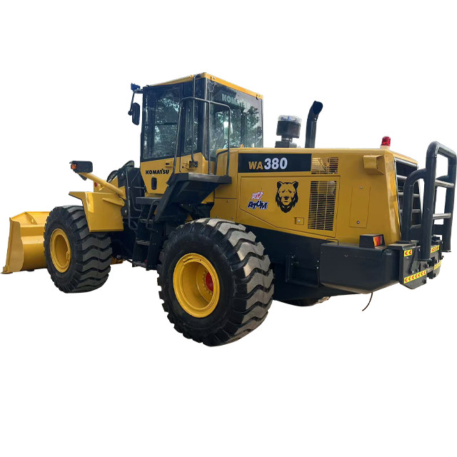 Reliable Komatsu WA380 Used Wheel Loader Durable and High Performance  Wheel Loader Construction Equipment