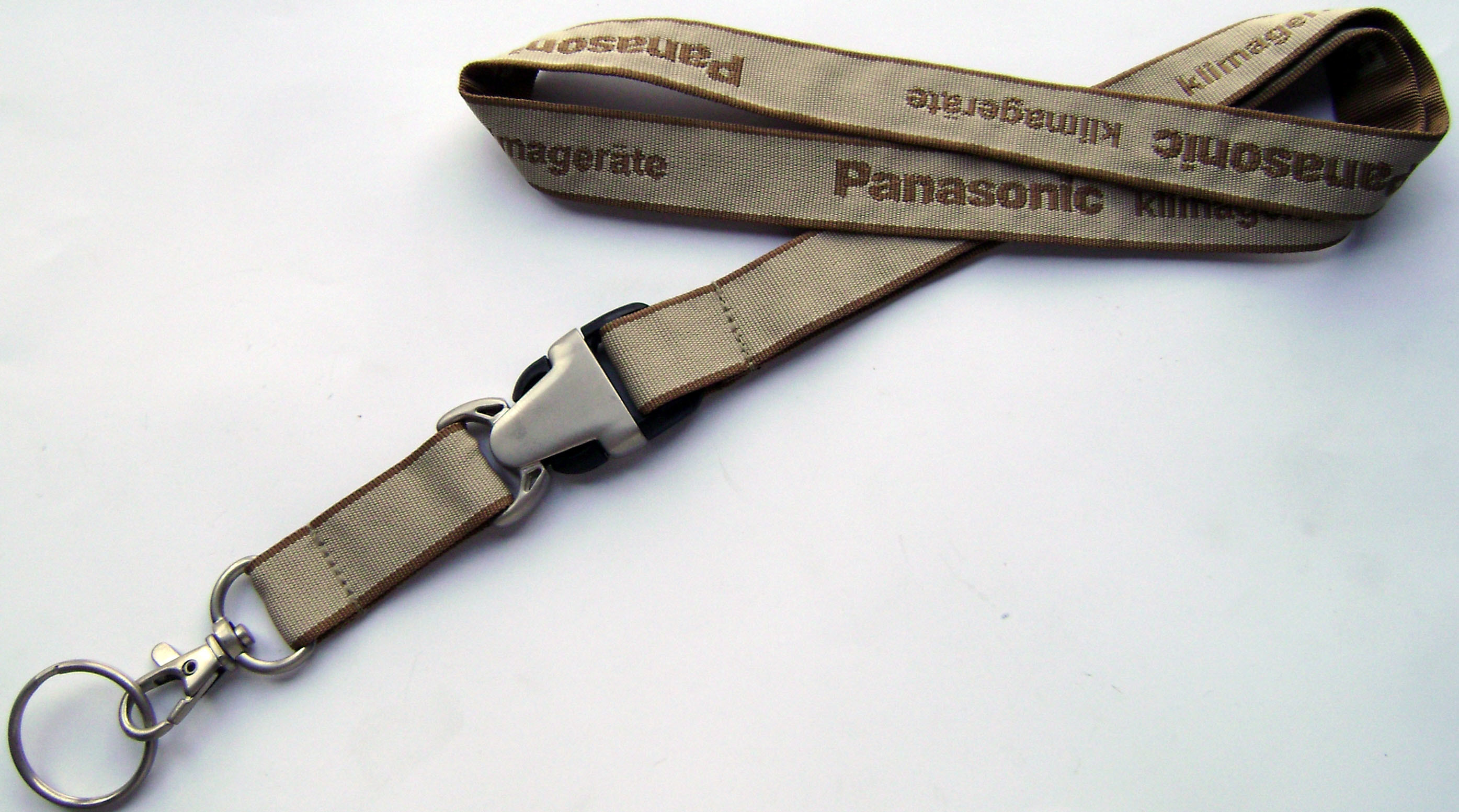 Personalized Logo Dye Sublimation Lanyards , Recyclable Promotation Personalized Name Lanyards
