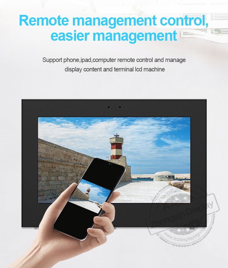 43" Outdoor Wall Mounted Digital Signage Lcd Touch Screen High Brightness 43inch Waterproof Ip55