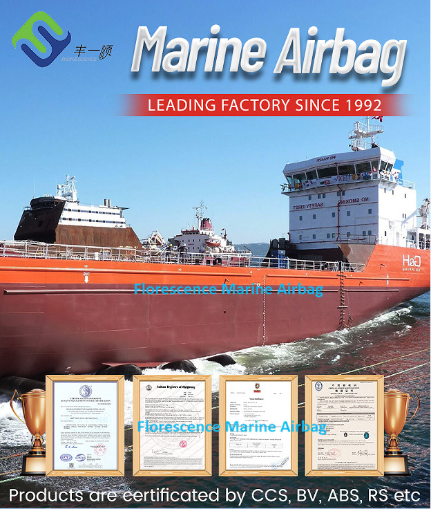 Heavy Duty Marine Rubber Airbag Ship And Boat Launching Lifting Salvage