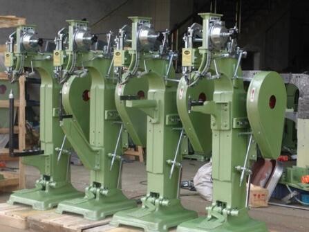 Luggage production Steel Nail Machine, rivet machine for trolley bag production